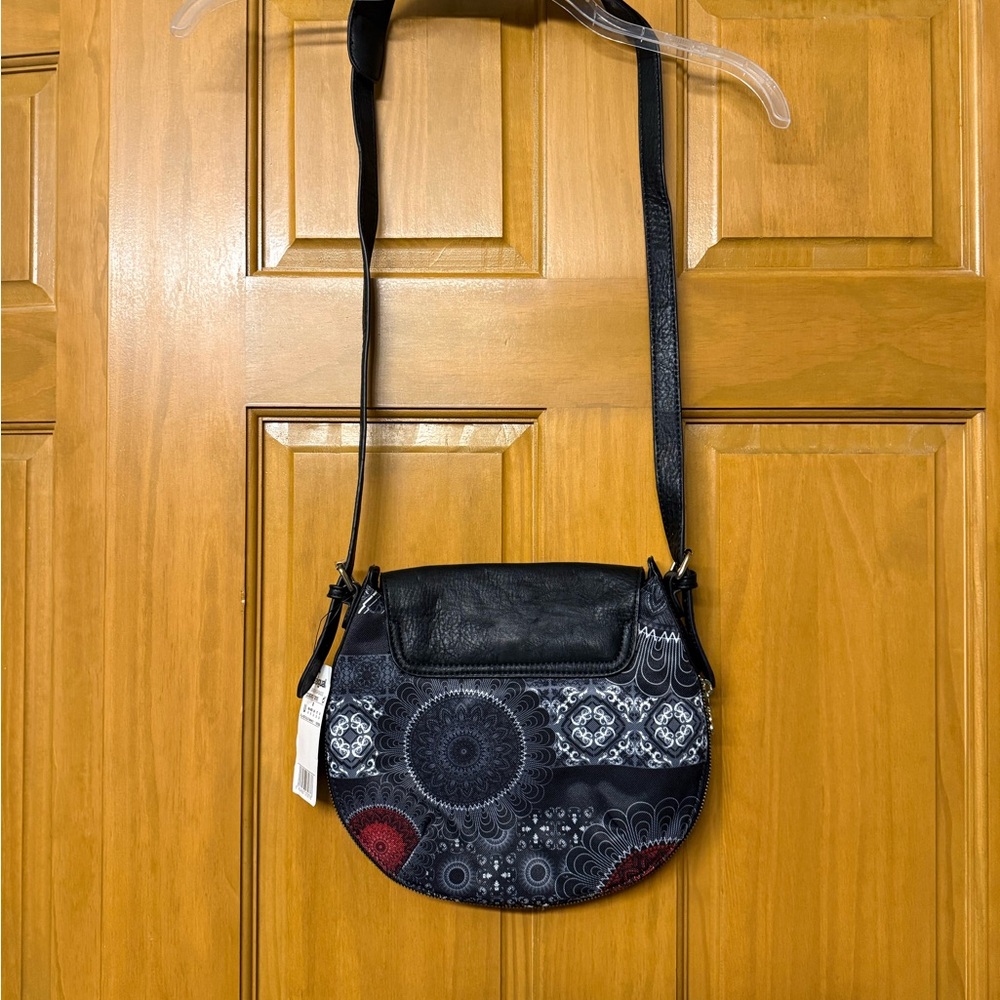 NWT Desigual Black and Red Women's Bag - Picture 5 of 10